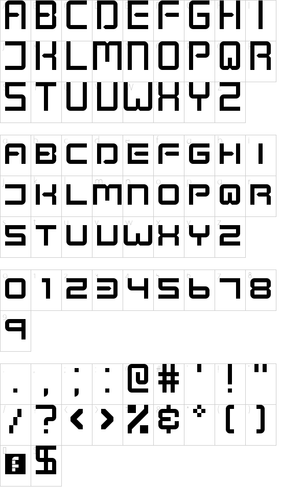 character map